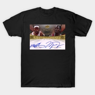 BASKETBALLART -JORDAN CARD 28 T-Shirt